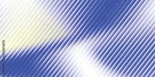 Abstract vertical blue light bar pattern background with glowing cyan center, creating a vibrant digital sound wave or equalizer effect, isolated on