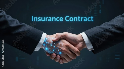 Cyber extortion insurance contract signing in a modern business environment high-fidelity digital viewpoint