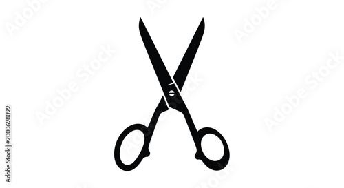 scissors silhouette on white background high quality professional detailed modern elegant stylish clean crisp vibrant colorful digital creative innovative contemporary