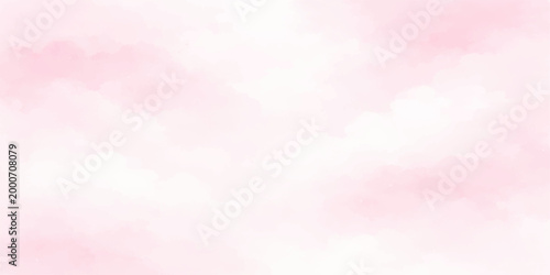 Soft Pink Watercolor Background with Delicate Pastel Texture and Hand Painted Splash Effects, Subtle Cloudy Gradients and Gentle Wash Tones for Elegant Minimal Creative Design.