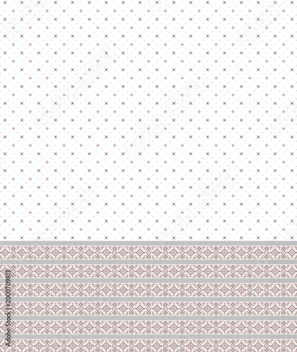PrintNew Kalam kari Magical seamless pattern 3 pice letest Design