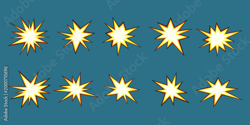 Comic Explosion Effect 