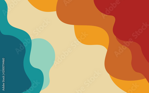 Abstract vector web background design. Aesthetic art background design. Abstract wavy shape background.