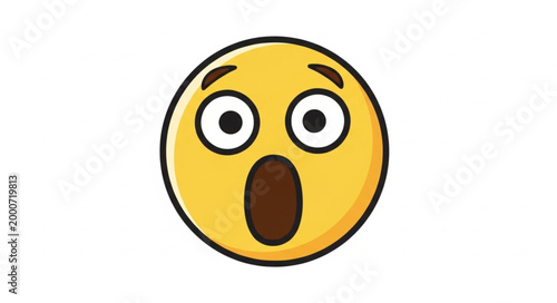 Shocked Emoji Face Expression Surprise Astonishment.