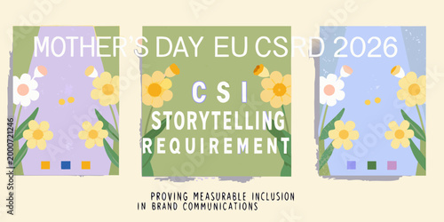 mother s day eu csrd 2026 cards with floral design and text high quality professional