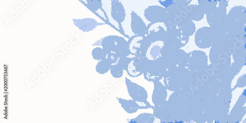 delicate arrangement of blue flowers on white background high quality professional detailed modern elegant stylish