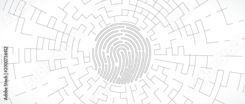 Digital Fingerprint Scanning for Biometric Data Security and Cyber Protection