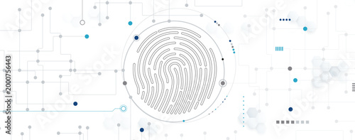 Digital Fingerprint Scanning for Biometric Data Security and Cyber Protection