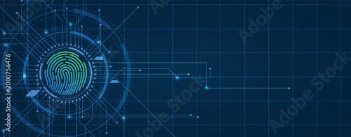 Digital Fingerprint Scanning for Biometric Data Security and Cyber Protection