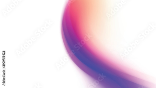 Vibrant abstract gradient a flowing spectrum of color and light