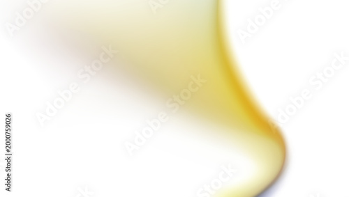 Abstract golden wave a digital art impression of flowing light and color
