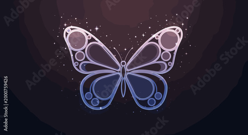 Fotografía Moody and elegant gradient background