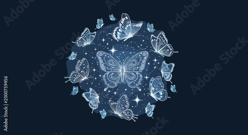 A solid, deep blue background evokes feelings of trust, stability, and professionalism, perfect for web design or branding materials.