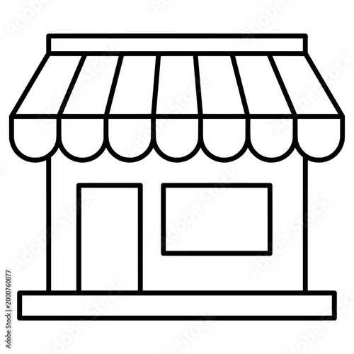 building vector sketch icon