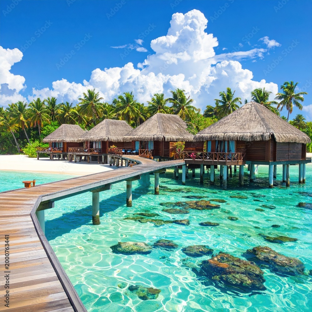 Fototapeta premium Tropical retreat
