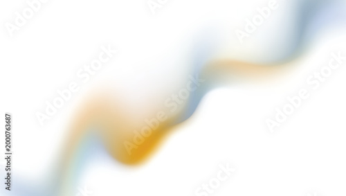 Abstract blurred image with warm and cool color tones