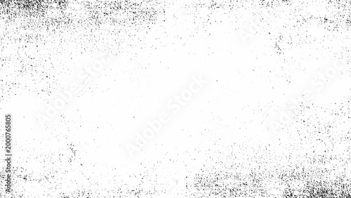 Grunge texture with black speckles on white background  distressed effect