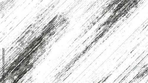 Grunge textured abstract background with diagonal gray brush strokes