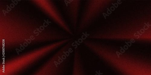 Red and black abstract smooth gradation background with grainy noise