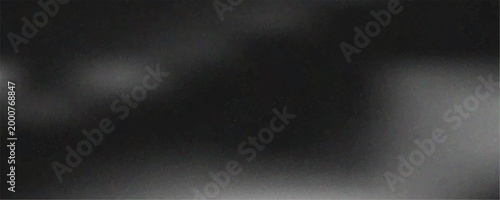Black and white abstract liquid flow gradient background with grainy noise texture, super wide website headers