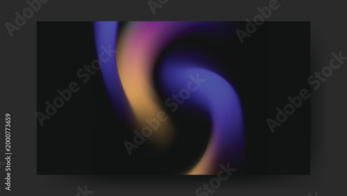 Abstract flowing light a vibrant spectrum of color and motion