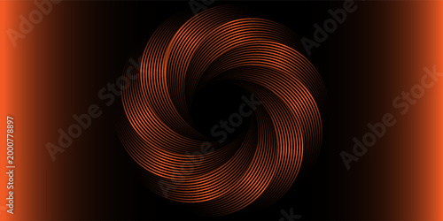 Golden metal circle frame, realistic 3D vector illustration. First, second and third place medals or buttons