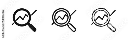 No Image Found Search Error Magnifying Glass Icon