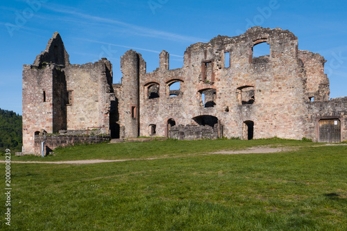 Ruine Hochburg bei Gemeinde Sexau im Landkreis Emmendingen, Baden-Württ.