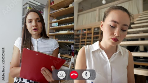 Students engage in an online call, sharing ideas and taking notes. Different emotions and reactions show their responses to the discussion.