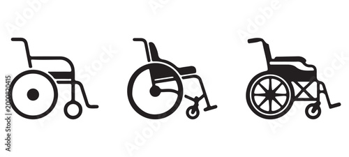 disability clinic assistive device simple collection set senior