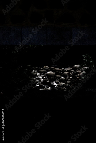 Konstfotografi 돌사이 물