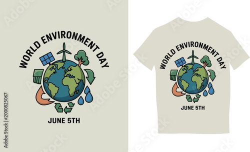 ecology flat icon vector illustration