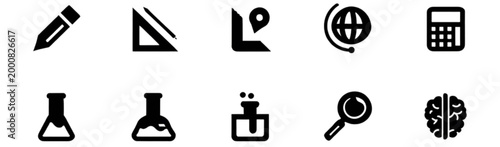 set of kitchen utensils vector