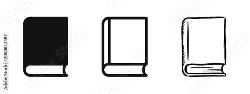 Book Literature and Education Library Icons