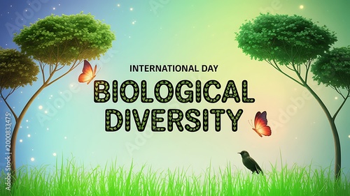 International day biological diversity nature scene
