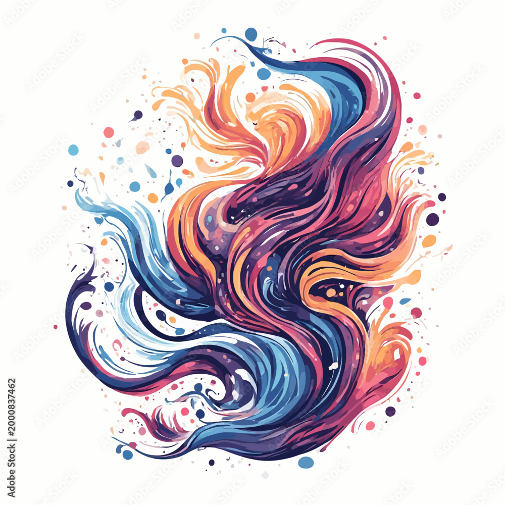 Fototapeta premium Abstract Logo Or Symbol Design Very Coo