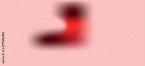 A delicate and soft abstract background with a smooth gradient transitioning from red to pink tones. This image provides a clean and versatile backdrop for romantic feminine or artistic design concept