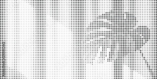 Black Plus Sign Gradient Pattern White Background, Black Plus Symbol Halftone Gradient Abstract Background