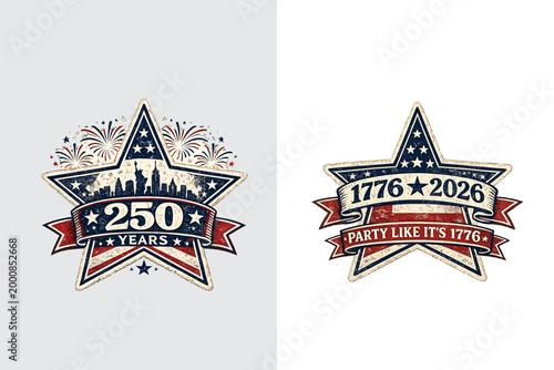 4th of july party, Independence Day, fireworks T-shirt  typography design 