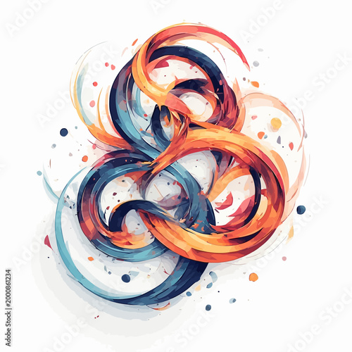 Abstract Logo Or Symbol Design Very Coo