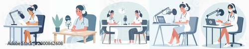 nurse vector is doing a podcast