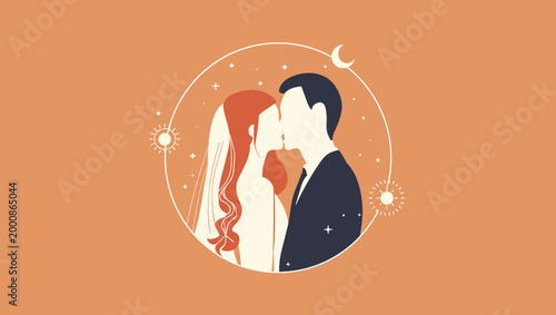 A solid peach-colored background evokes feelings of warmth and tranquility. Ideal for digital projects, website design, or as a subtle backdrop for te