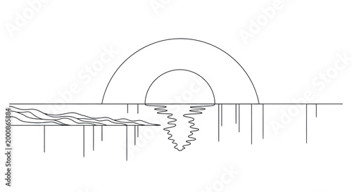 Graphic Representation of Water Flow.