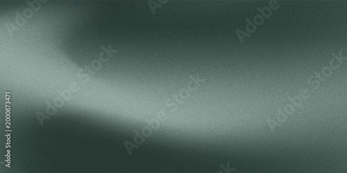 White green blurred gradient on dark grainy background, glowing light spot, copy space