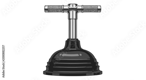 Plunger Tool for Drain Cleaning, Household Maintenance Equipment