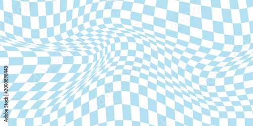 Pastel blue and white checkered seamless background. Pastel blue and white checkered pattern graphic resource, vector illustration. eps 10