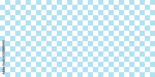 Pastel blue and white checkered seamless background. Pastel blue and white checkered pattern graphic resource, vector illustration.