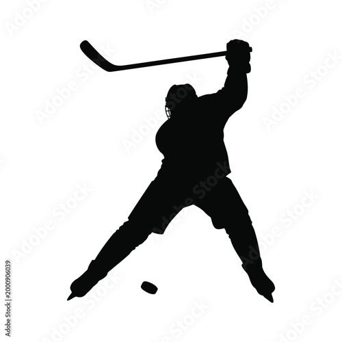 Photography Hockey Player Silhouette Vector