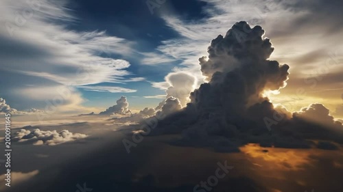 Dramatic Cloud Timelapse Sky