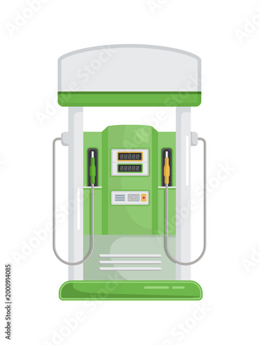 illustration of a fuel pump